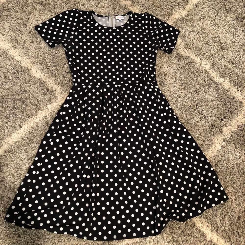 LulaRoe Polka Dot Amelia Dress